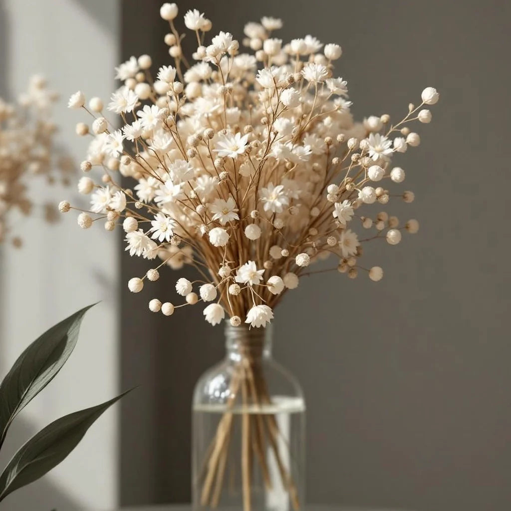 Botanical Dried Flowers Bunch in Natural Tones