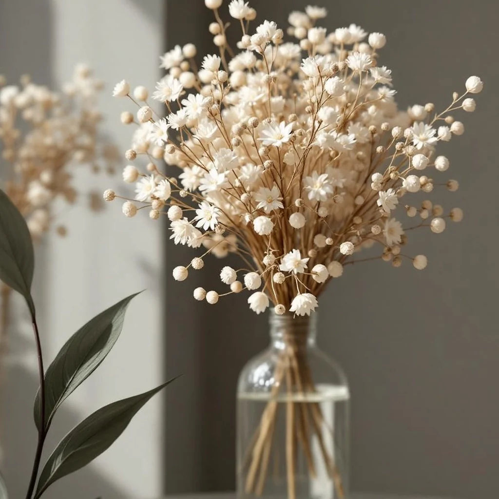 Botanical Dried Flowers Bunch in Natural Tones