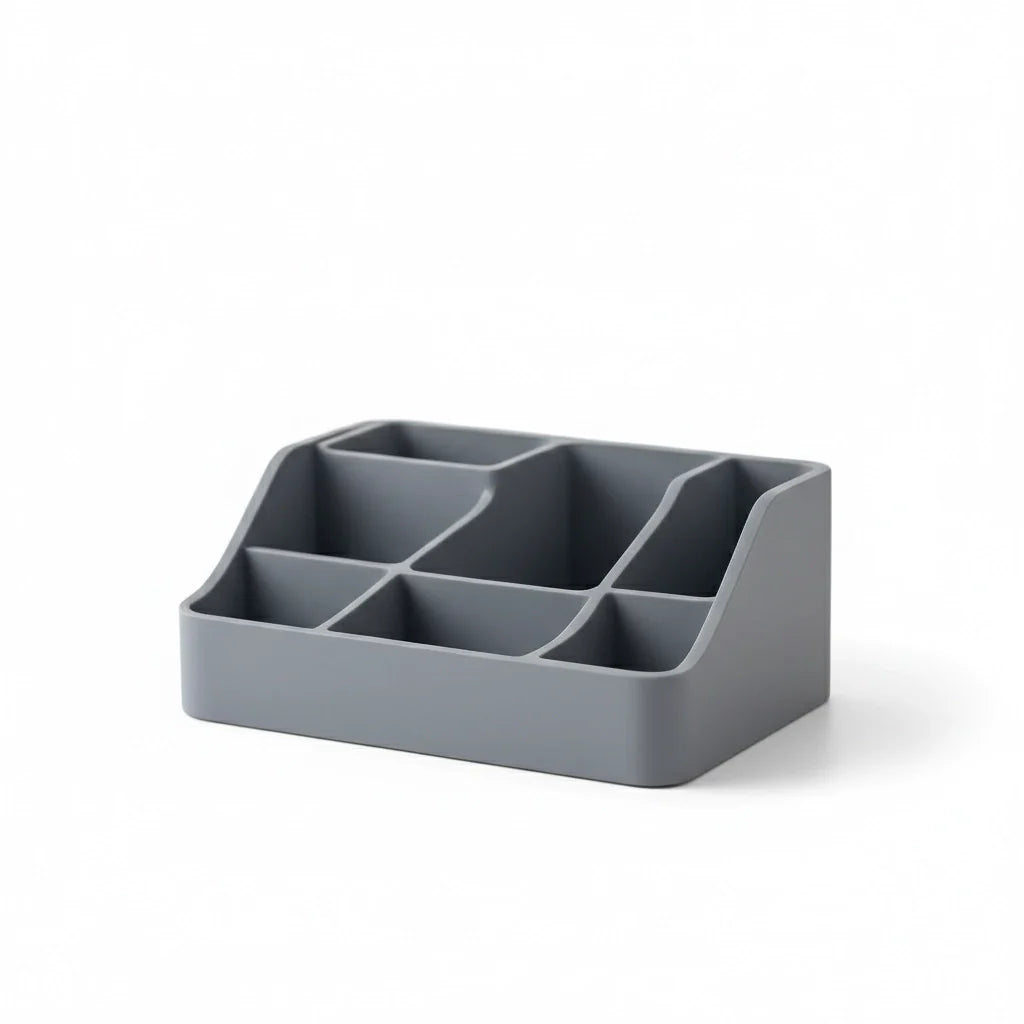 Desk Organizer Caddy with Divided Compartments