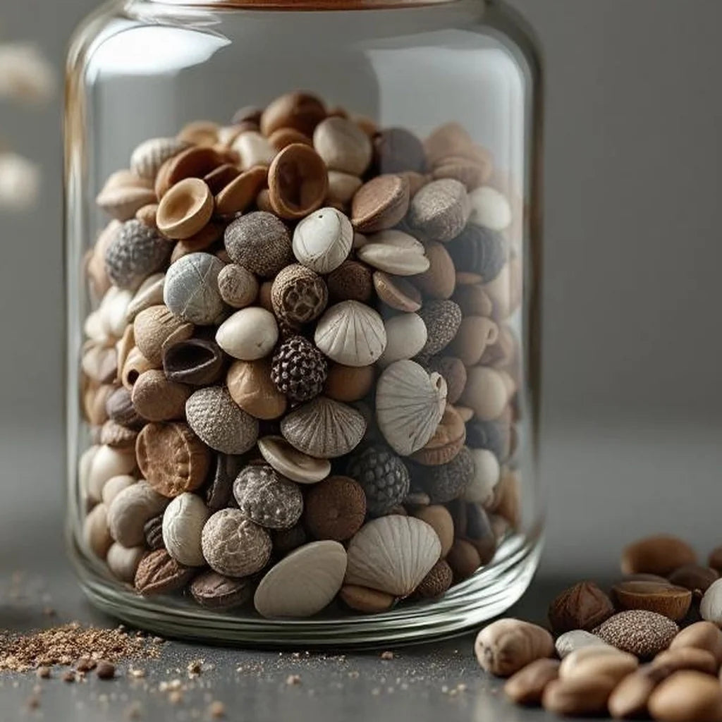 Glass Keepsake Jar with Wooden Lid