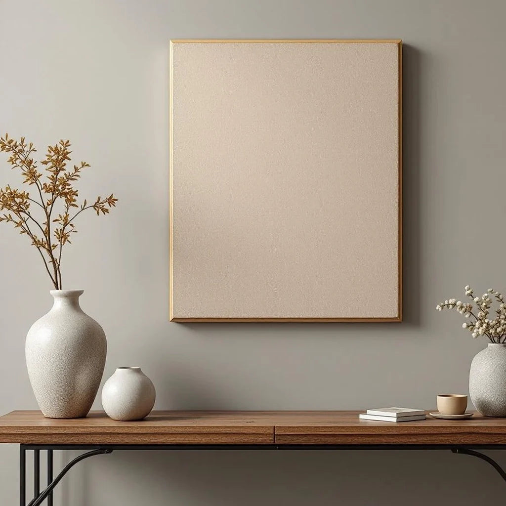 Neutral Tone Decorative Plaque Wall Accent