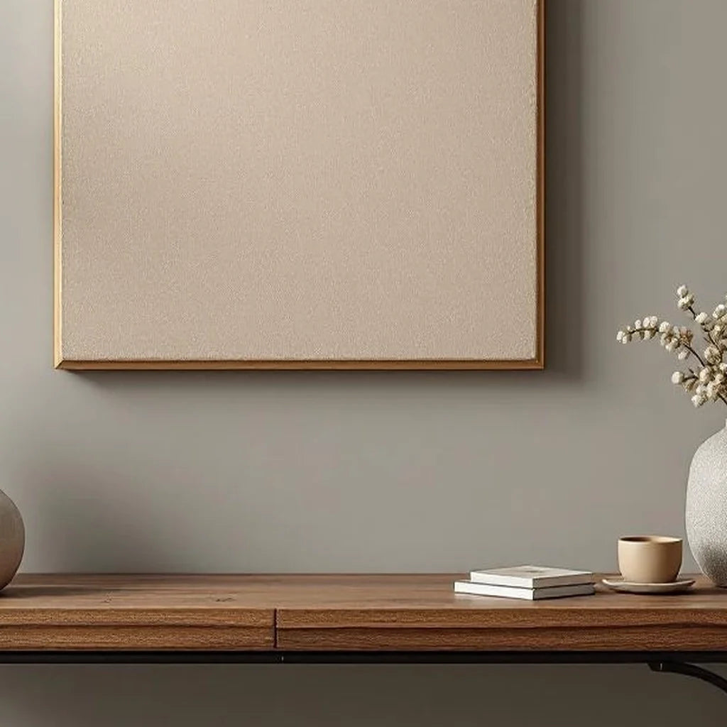 Neutral Tone Decorative Plaque Wall Accent