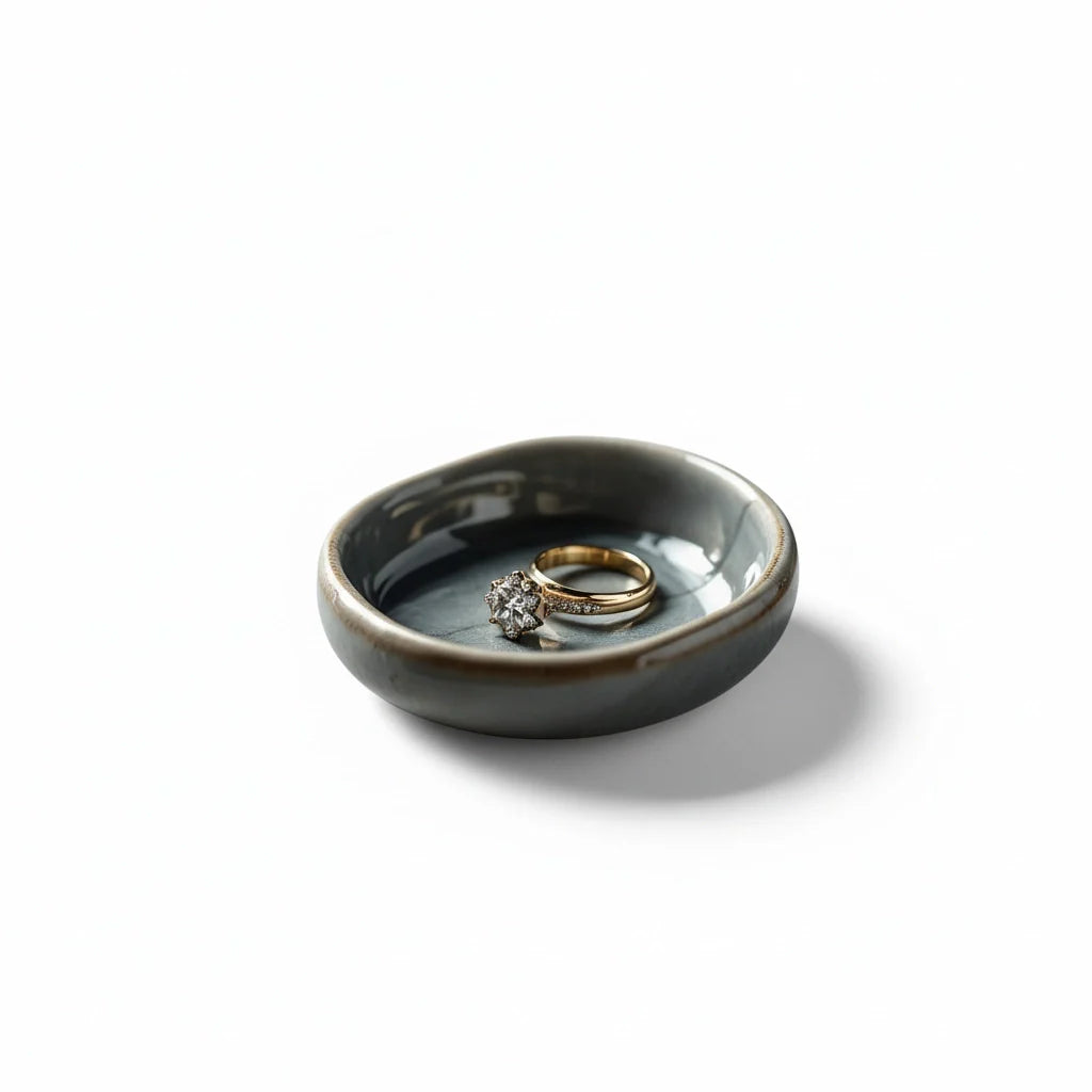 Stoneware Ring Catchall Dish